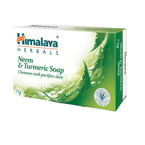 Himalaya-Neem- und Kurkuma-Seife â 75 g
