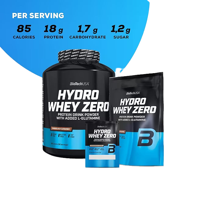 BioTechUSA Hydro Whey Zero, Vanille â 1816 Gramm