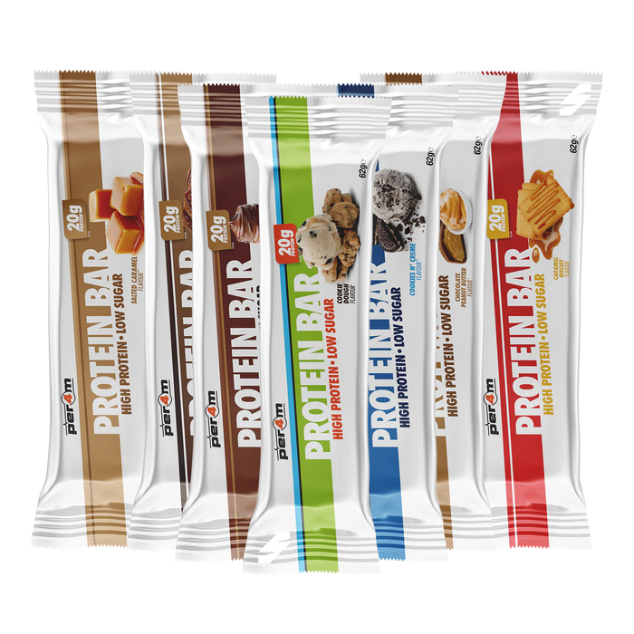 Per4m Protein Bars â 20g Protein, Low Sugar & Indulgent Taste | Ultimate Guilt-Free Snack in 7 Delicious Flavors