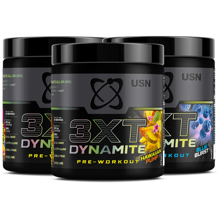 USN 3XT Dynamite 375g â High-Performance Pre-Workout for Energy & Focus