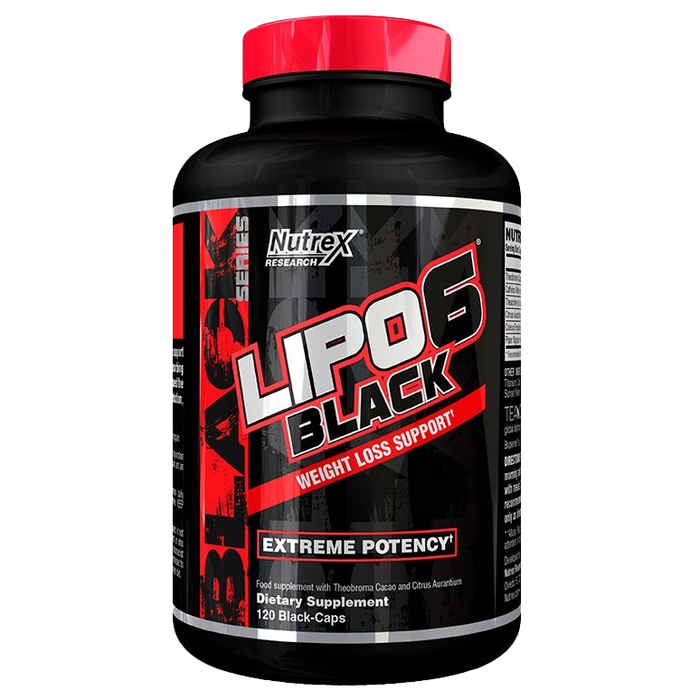 Nutrex Lipo-6 Black â 120 schwarze Kapseln