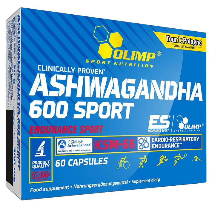 Olimp Nutrition Ashwagandha 600 Sport â 60 Kapseln