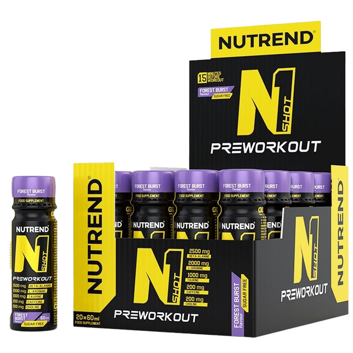 N1 Shot, Forest Burst â 20 x 60 ml.