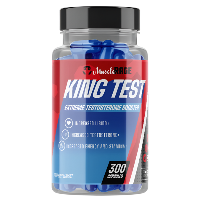 Muscle Rage KING TEST â Testosterone Booster 300 Capsules