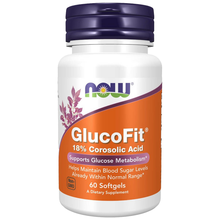 NOW Foods GlucoFitĀ® 60 Softgels
