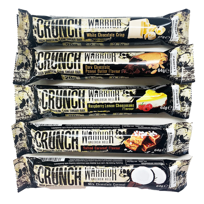 Warrior CRUNCH High Protein Riegel 12 x 64g