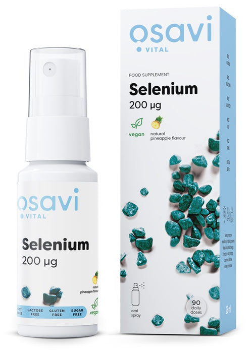Osavi Selenium Oral Spray 200mcg (Pineapple) 26 ml. - Supplements for Women at MySupplementShop by Osavi