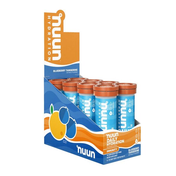 Nuun Daily Hydration Immunity Blueberry Tangerine 8 x 10 count tubes - Vegan Products at MySupplementShop by Nuun