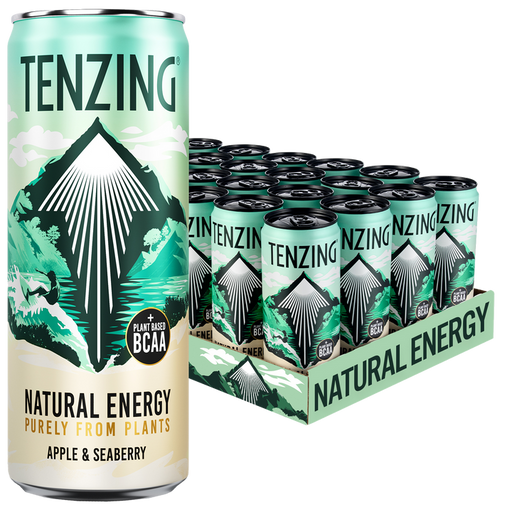TENZING Natural Energy BCAA 12x330ml - Apple & Seaberry - Sports Drink at MySupplementShop by Tenzing Natural Energy