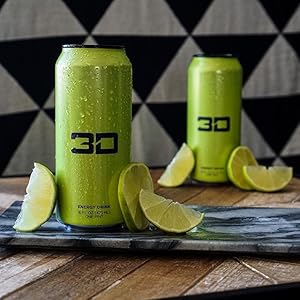 3D Energy Drink 12x473ml 473ml Erdbeerlimonade