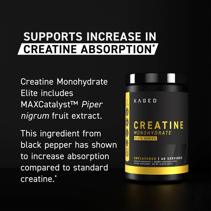 Kaged Muscle Creatine Monohydrate - Elite Series 307g