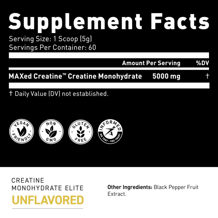Kaged Muscle Creatine Monohydrate - Elite Series 307g