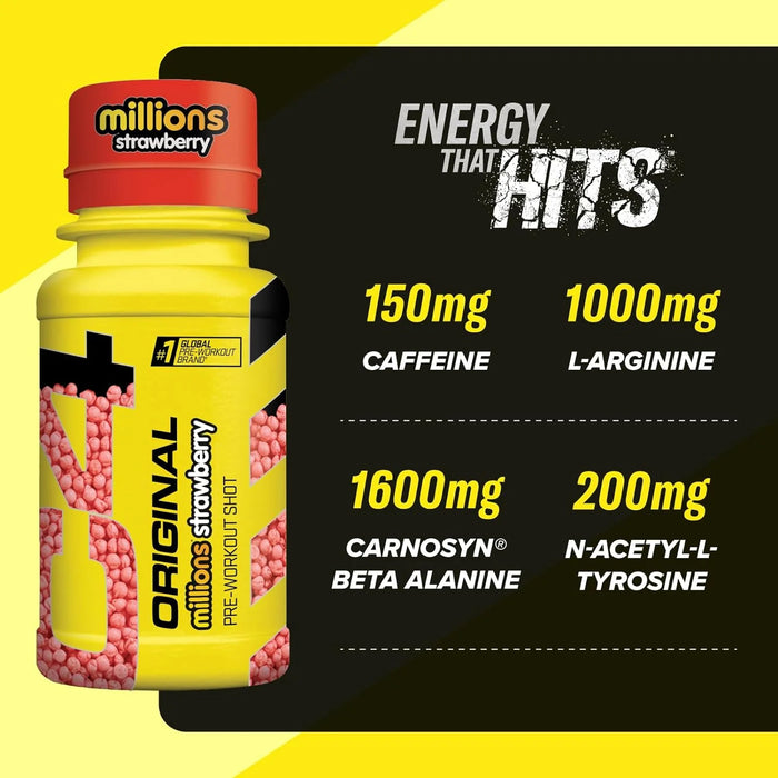 Cellucor C4 Energy Shot 12x60ml Zitrusbeere
