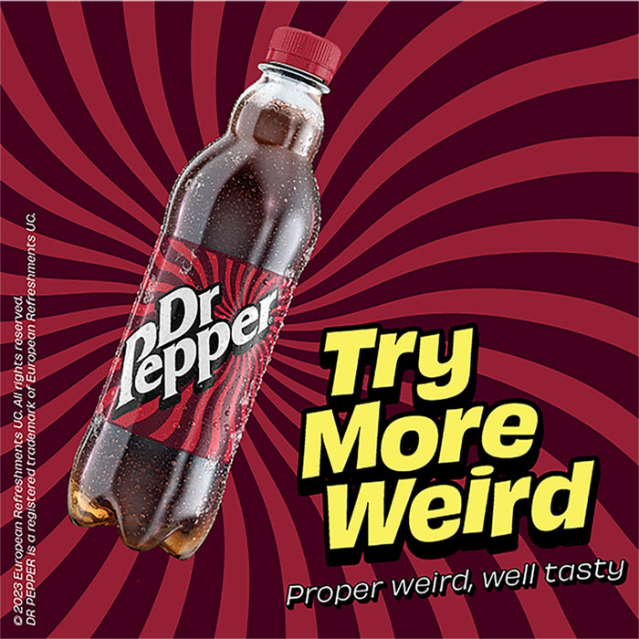 Dr Pepper Zero Bottle