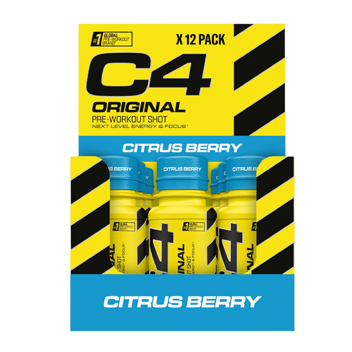 Cellucor C4 Energy Shot 12x60ml Zitrusbeere