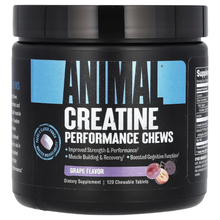Animal Creatine Chews 120 Tablets