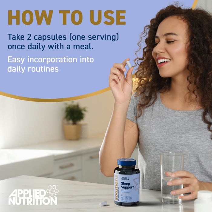 Applied Nutrition Solutions Sleep Support - 60 caps