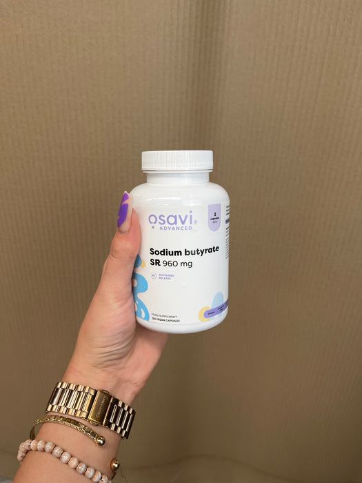 Osavi Sodium butyrate SR, 960mg - 120 vegan capsules