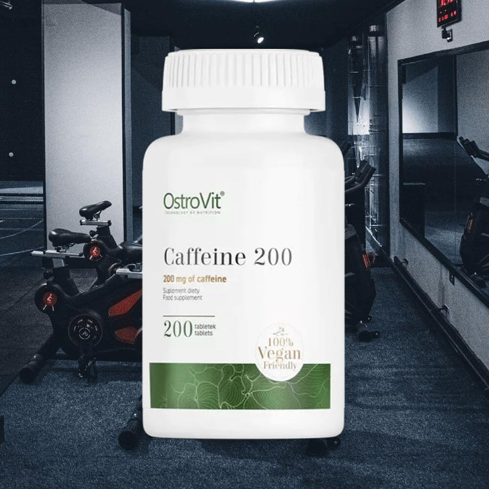 OstroVit Caffeine 200, 200mg - 200 tablets