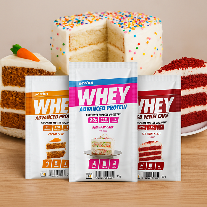 Per4m Whey Protein 30g Sachet - The Cake Samples Bundle