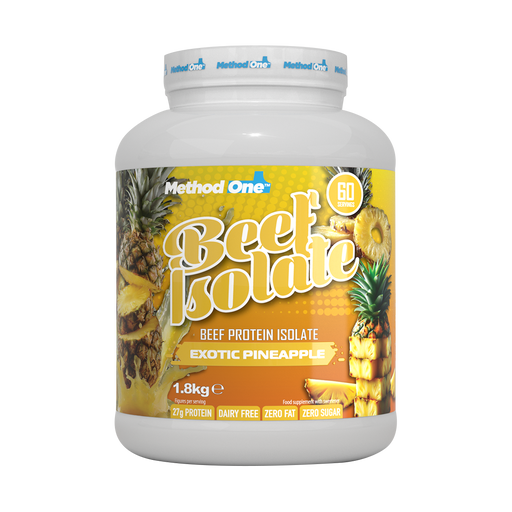 Method 1 Beef Isolate 1.8kg - Exotic Pineapple - Sports Nutrition at MySupplementShop by Method