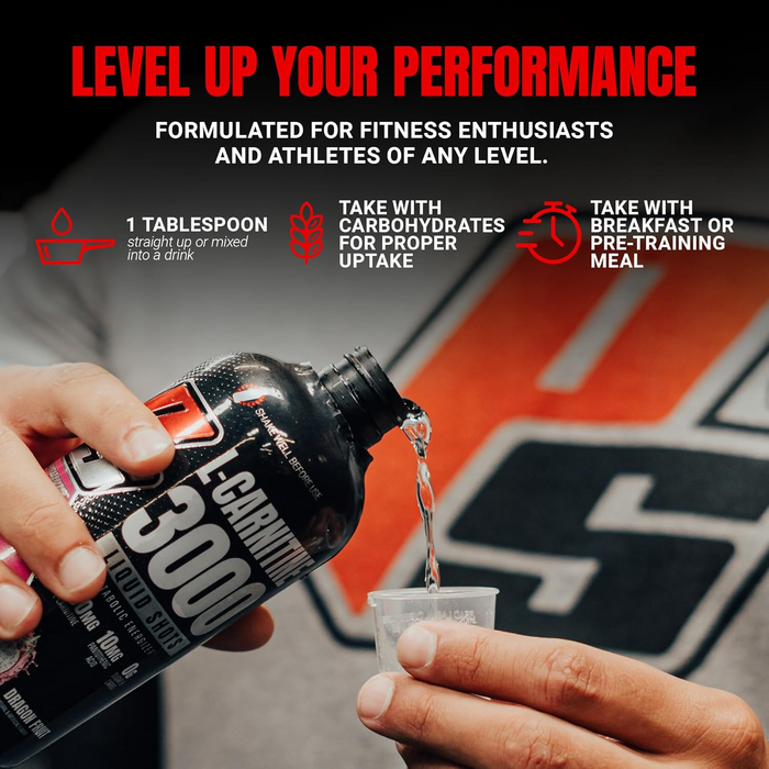 Pro Supps L-Carnitine 3000, Dragon Fruit 473ml