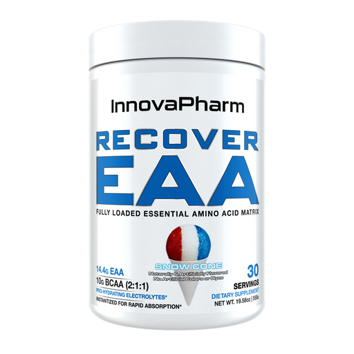 Innovapharm Recover EEA 555g - Snowcone - EAA Supplement at MySupplementShop by Innovapharm