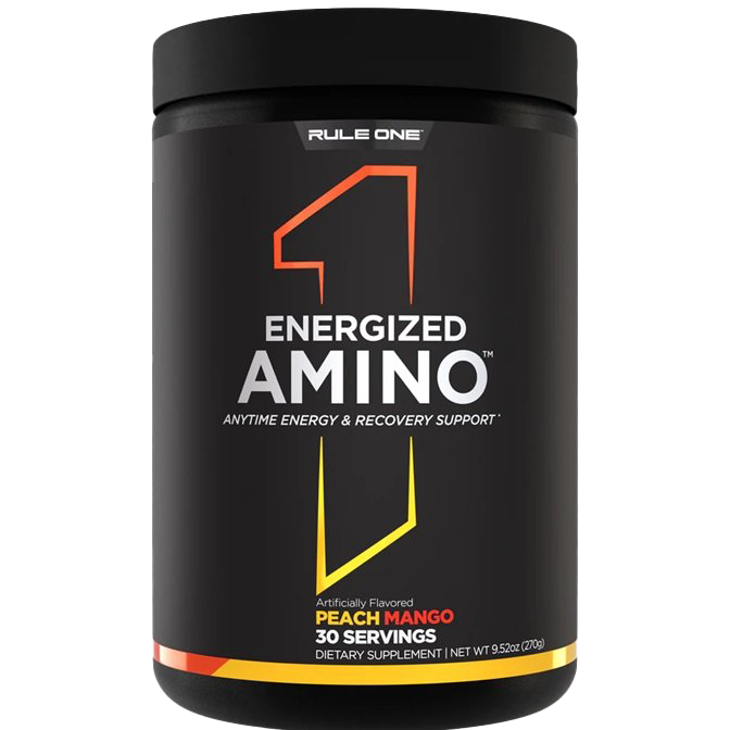 Rule One Energized Amino, Peach Mango 270g