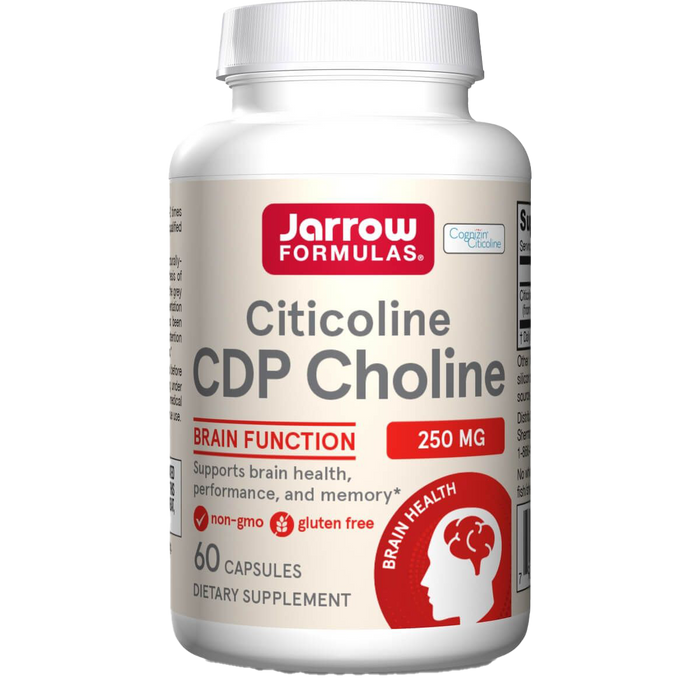 Jarrow Formulas Citicoline CDP Cholin, 250 mg – 60 Kapseln