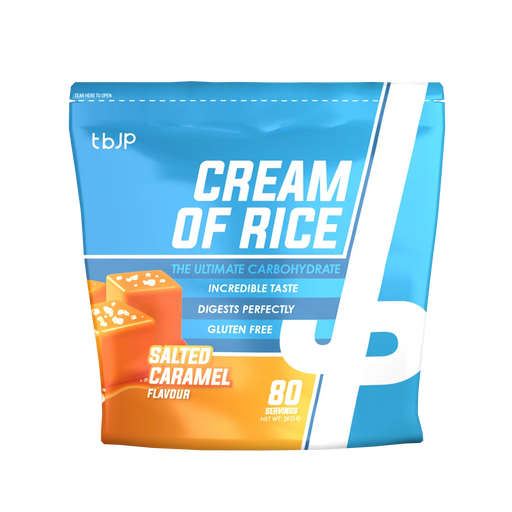 Trained By JP Cream Of Rice 2kg - Salted Caramel - Cream Of Rice at MySupplementShop by Trained By JP